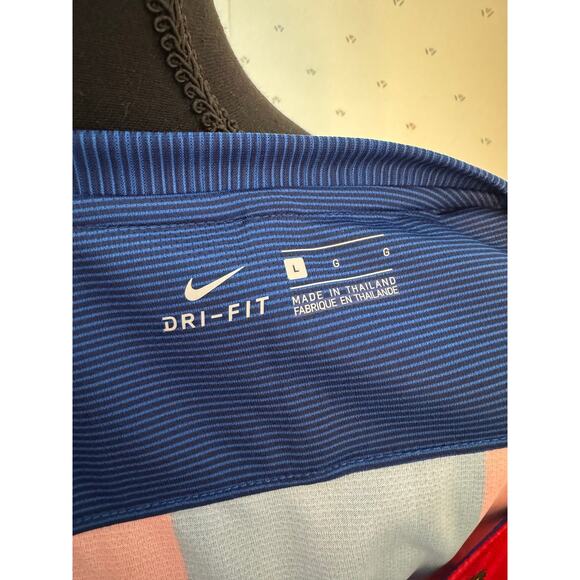 BARCELONA V-Neck Short Sleeve T-Shirt Jersey Size Large - Picture 7 of 8